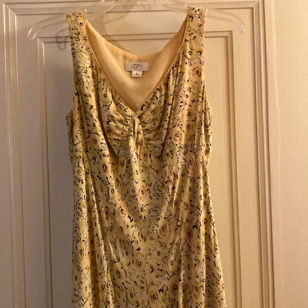 Ann Taylor Loft sleeveless dress